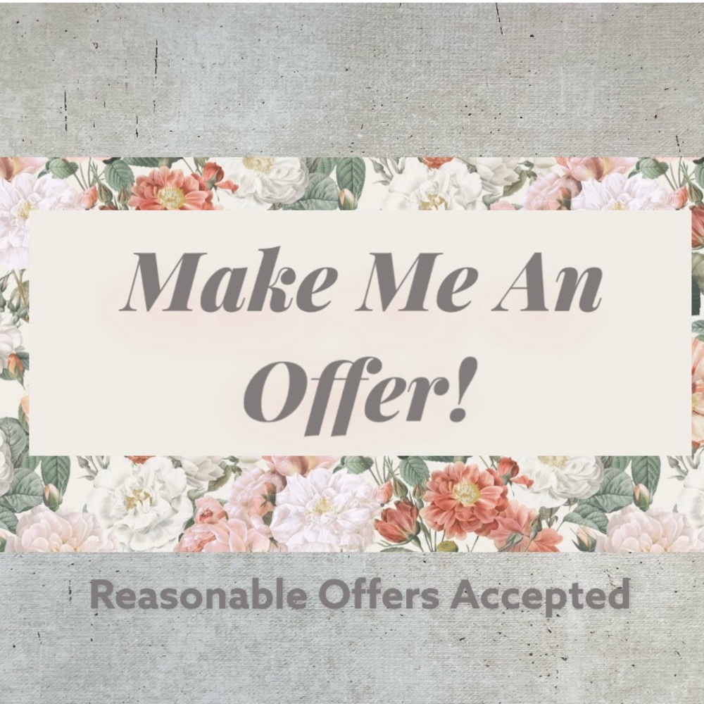 Make me an offer☺️